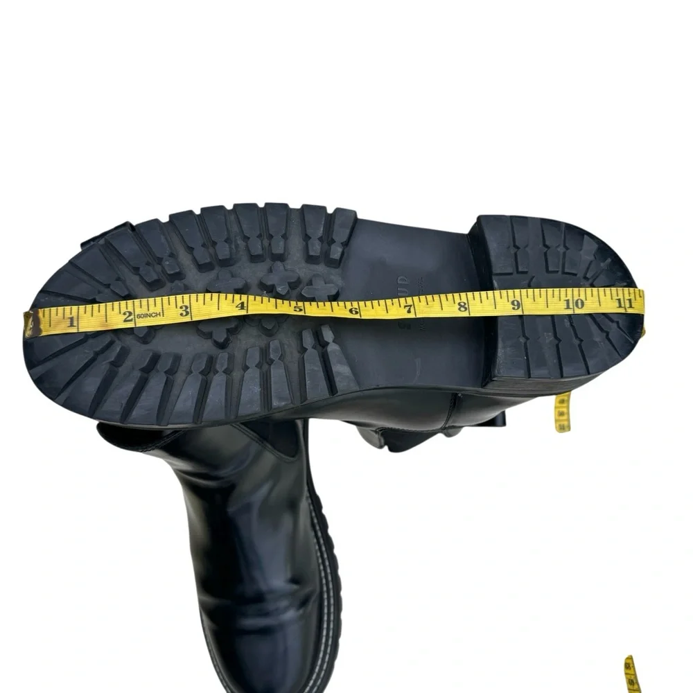 STAUD Dutch Boots Black Leather